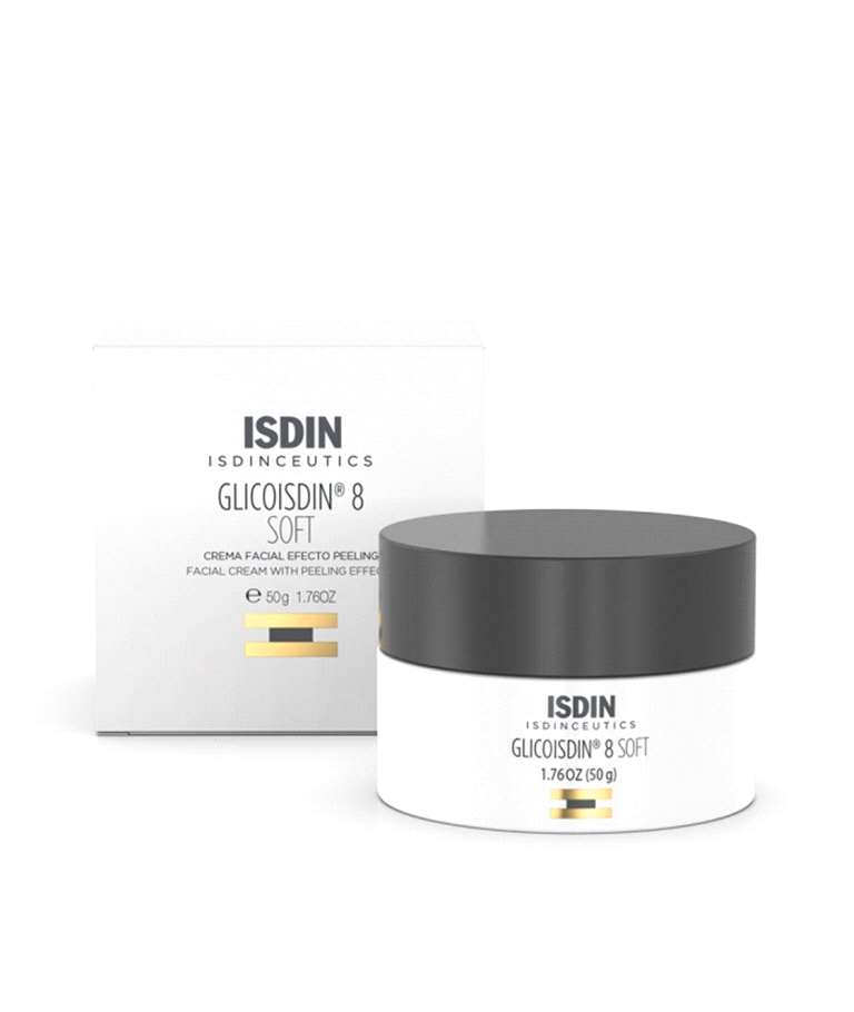  Isdinceutics Glicoisdin 8 Soft Crema facial con efecto peeling 50g