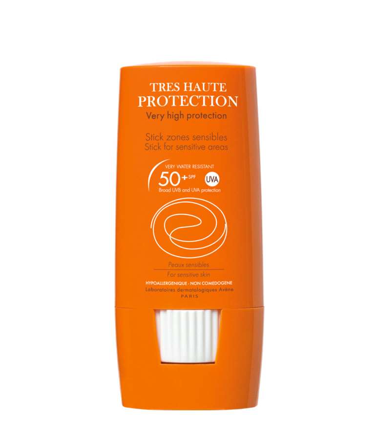 AVENE SOLAR STICK ZONAS SENSIBLES 50+ 10G