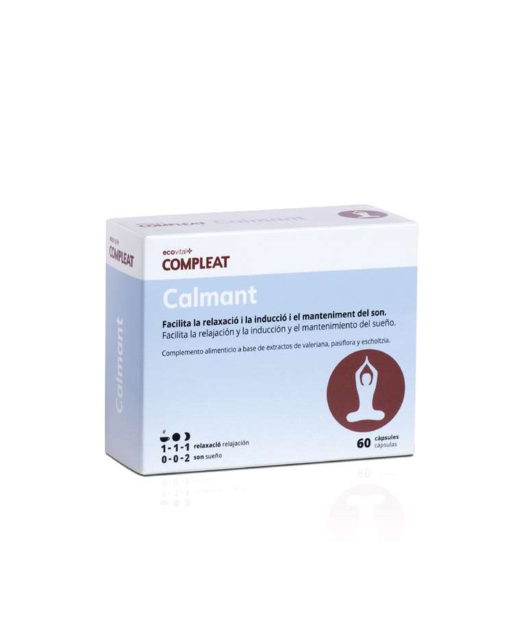 ECOVITAL COMPLEAT CALMANTE 60 CAPSULAS 