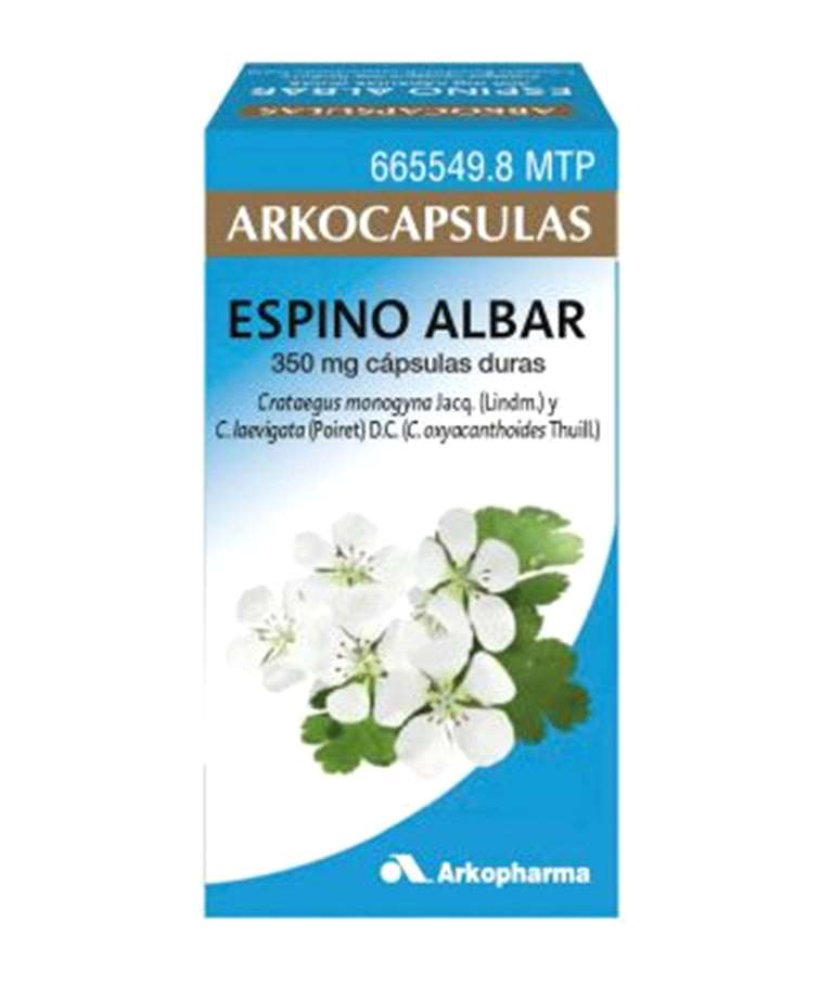ARKOCAPSULAS ESPINO ALBAR 350MG 48 CAPS.