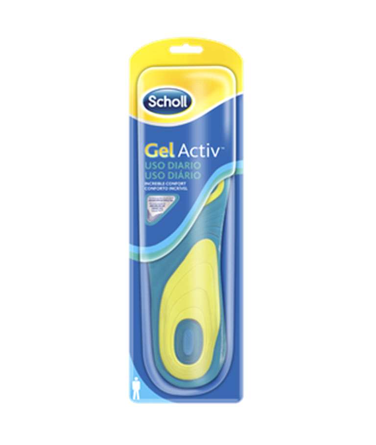 PLANTILLA DR SCHOLL GELACTIV USO DIARIO HOMBRE 1 PAR 