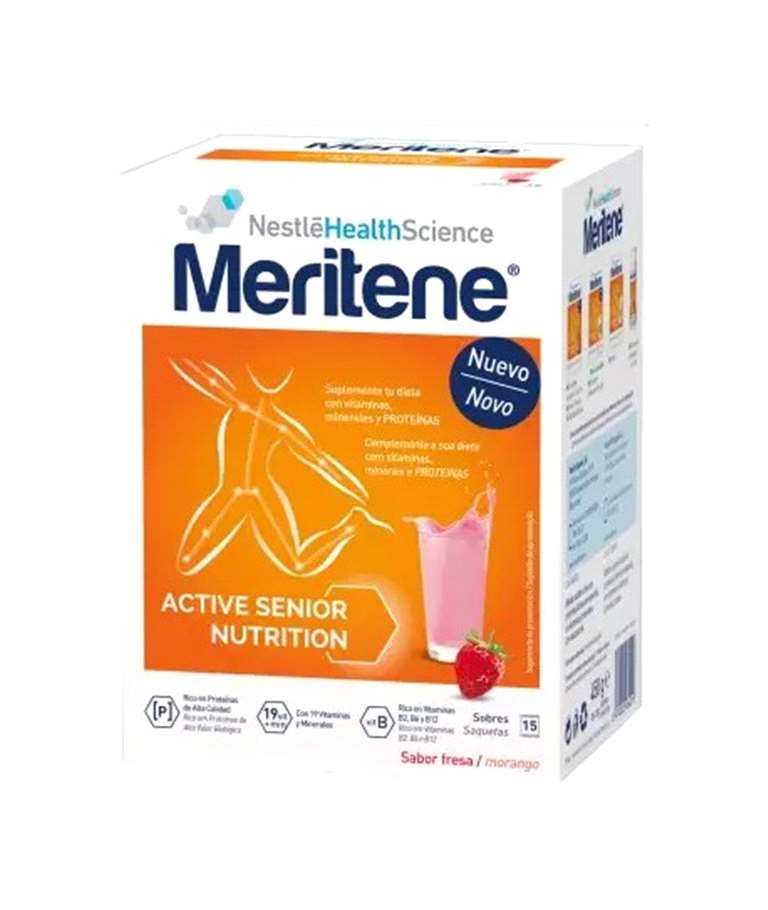 MERITENE FRESA 15 SOBRES 30G